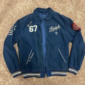 Polo by Ralph Lauren Navy Varsity Jacket
